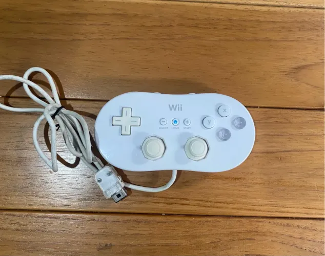 Wii Controle Classic Branco (envio olx pay)