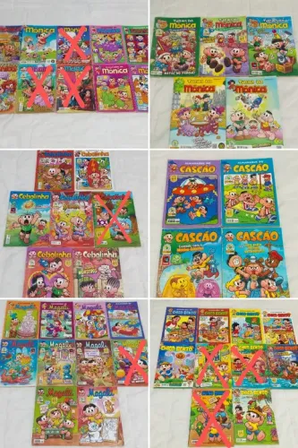 Coleção de Gibis da Turma da Mônica + Almanaques e Edições Especiais