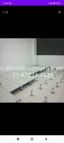 Compra e venda de piso elevado e carpete