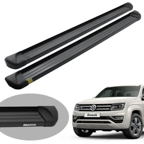 Estribo Track alumínio Amarok cabine dupla 2011 a 2025