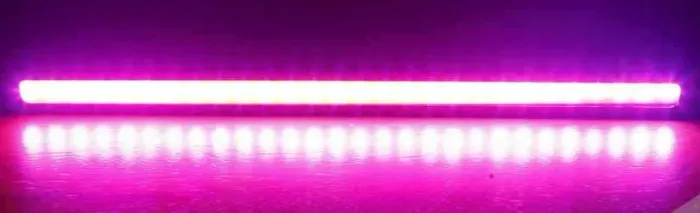 Led Cob 12v  kit 2 Unid. Super Farol Drl Luz Diurna Carro Moto Roxo Arduino COD-CP368 