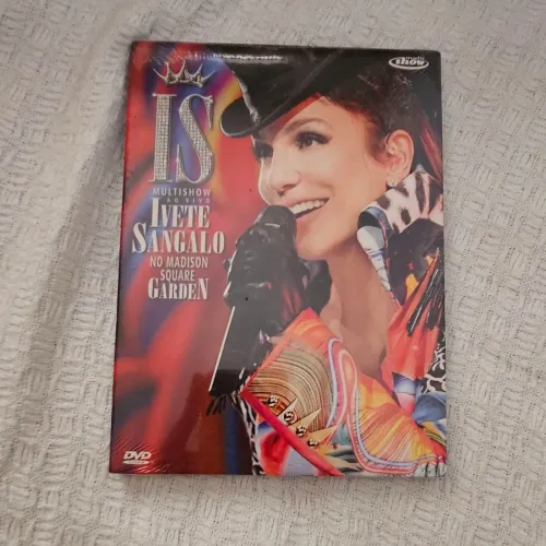 NOVO DVD Ivete Sangalo - Multishow Ao Vivo No Madison Square Garden