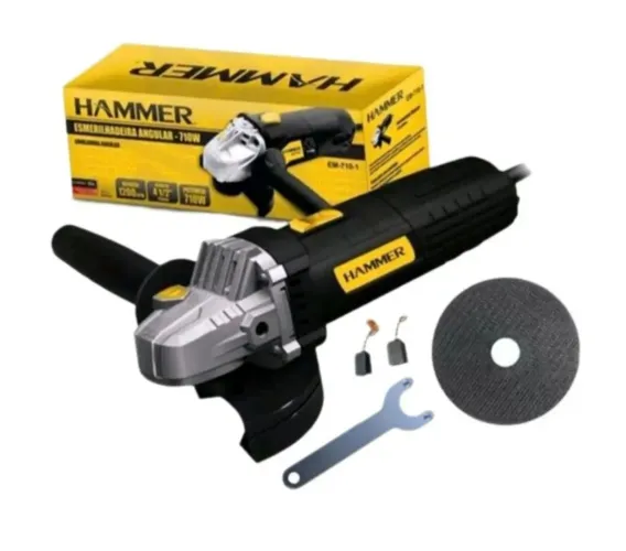 Esmerilhadeira/Lixadeira C/ Disco 710W- 127V (nova)