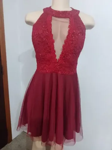 vestido de festa luxo - debutante/formatura/casamento - tamanho m
