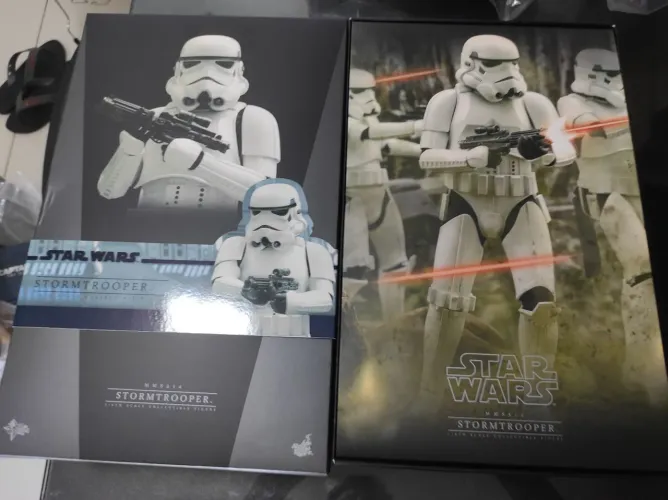 Hot Toys Star Wars Stormtrooper - Figura de Ação retorno de Jedi Darth vader