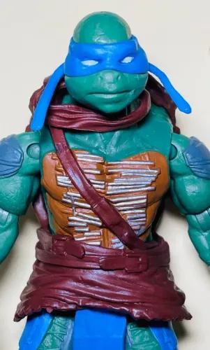 Leonardo das Tartarugas Ninjas boneco altura 12 cm Teenage Mutant Ninja Turtles tmnt