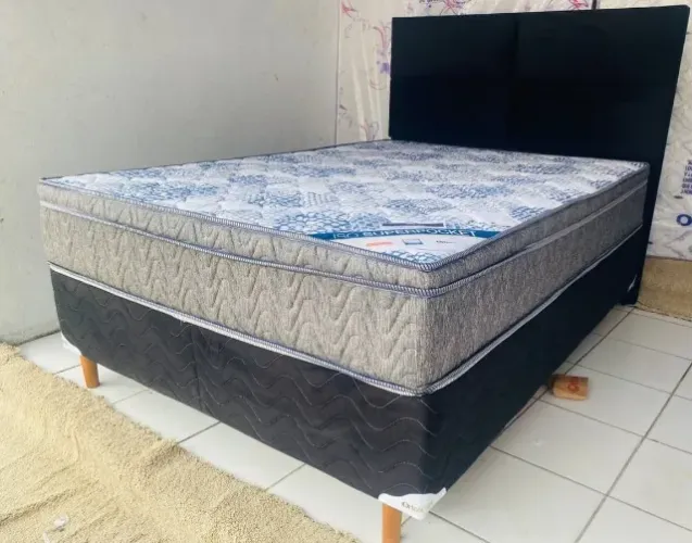 Cama Box de Casal Ortobom 