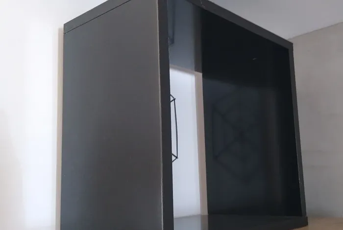 Nicho Parede Quadrado Preto