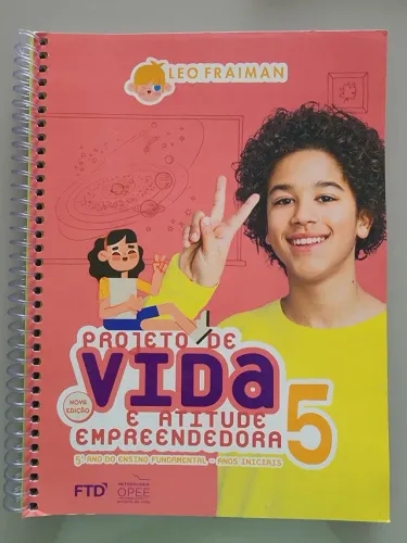Livro conservado: Projeto de Vida e Atitude Empreendedora 5