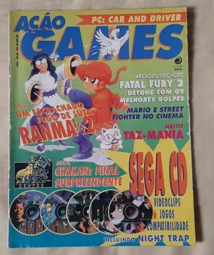 Revista Ação Games Ano 2 Edição 30 Antiga 1993
