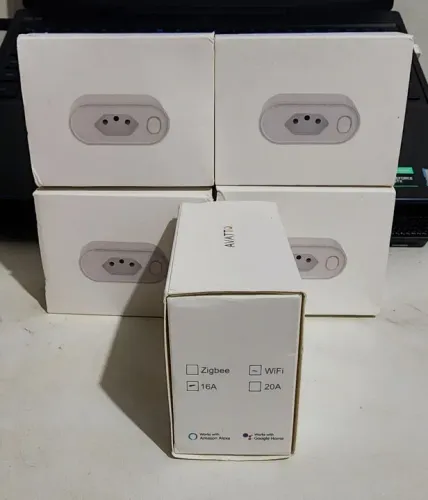 Tomada Inteligente para Alexa e Google Home.  16A.