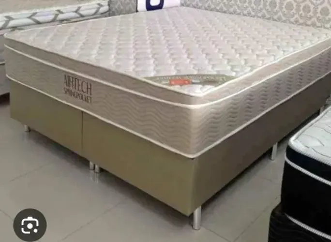 Cama box king tamanho 158x198 Ortobom