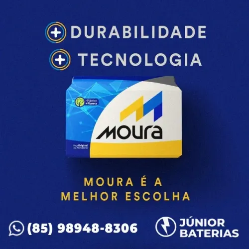 Bateria 50 amperes moura spin kwid hb20