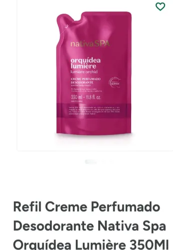 Refil Hidratante Corporal Lumiére - o Boticário 