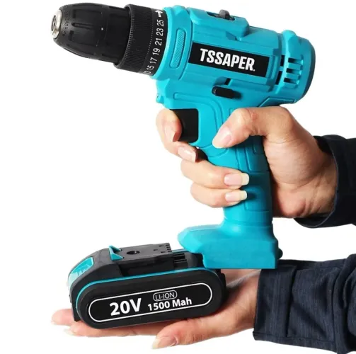 Parafusadeira/Furadeira 20V 1500mAh TSSAPER