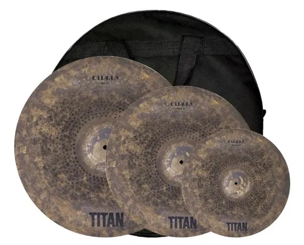 Kit Pratos Titan Oldguy Liga B20 Envelhecido Para Bateria