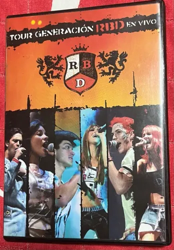 DVD RBD Tour Generación RBD en Vivo