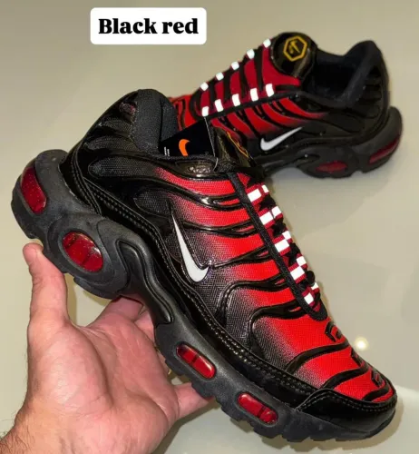 Tênis Nike TN Black/Red super lançamento