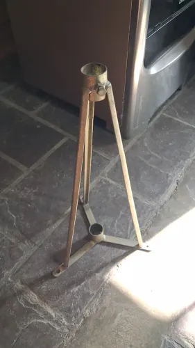 Suporte de antena mini torre 3/4 50cm altura e 33mm de diâmetro