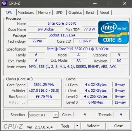 Kit placa mãe Intel core i5 + 16gb ram