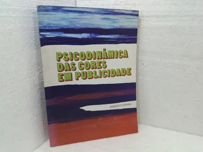 Livro Psicodinâmica Das Cores Em Publicidade - Modesto Farina (1975) Edgard Blücher