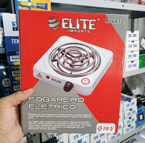 Fogão elétrico 1 boca