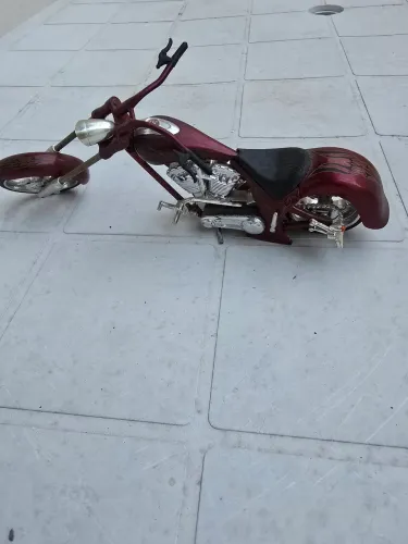Miniatura de Moto Chopper Customizada e modelos de diversos  