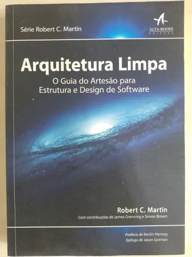 Livro Arquitetura Limpa, Robert C. Martin, Alta Books