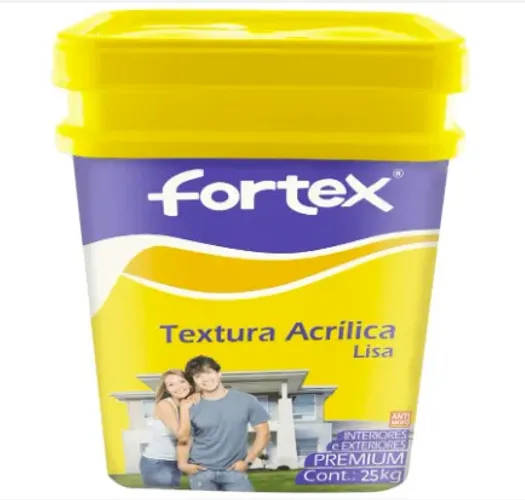 Textura Acrílica Lisa Branco Neve 25Kg Fortex