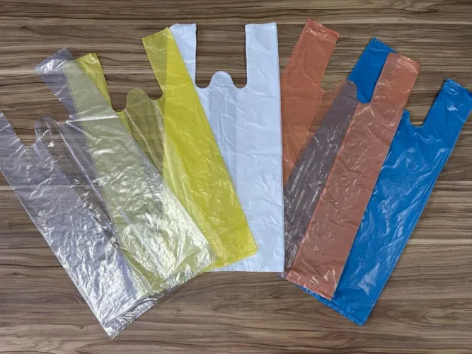 Sacolas plásticas recicladas 