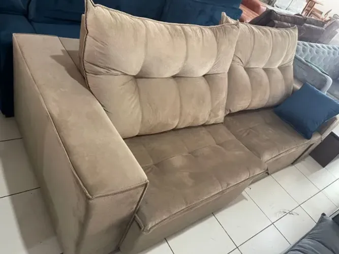 SOFÁ RETRATIL E RECLINAVEL 2.50 MT NOVO