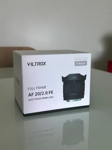 Lente Viltrox AF 20mm f/2.8 FE para Câmeras Sony E-Mount