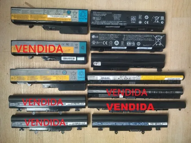 VERIFIQUE NA FOTO O MODELO DA SUA BATERIA! BATERIA PARA NOTEBOOK DIVERSOS MODELOS E MARCAS