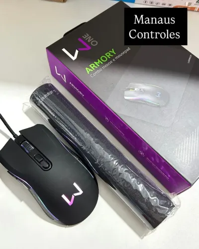 KIT COM MOUSEPAD + MOUSE POR APENAS 