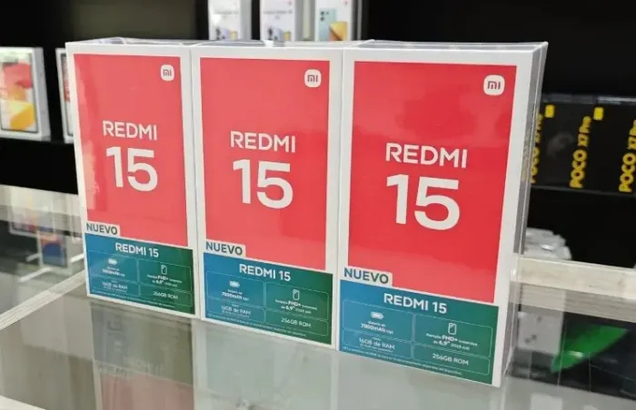 Celular REDMI 15 4G 8GB 256GB Novo Entrega Gratis Versao Global