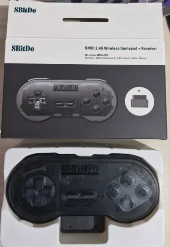 Controle Snes Sem Fio 8bitdo 