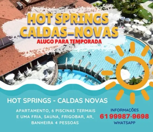 HOT SPRINGS HOTEL, EM CALDAS NOVAS-GO