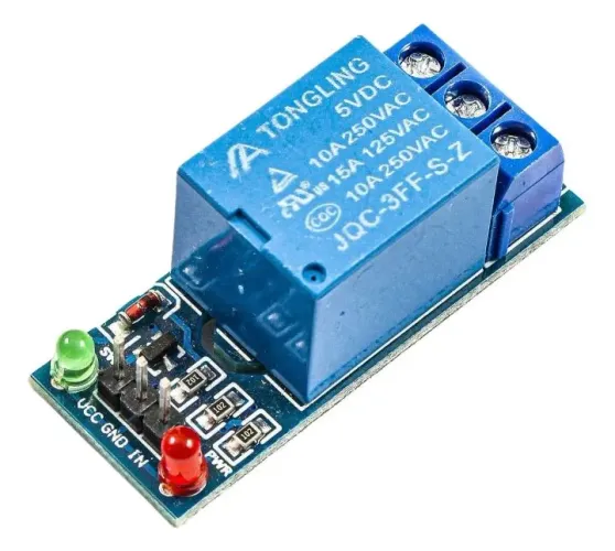 Módulo Relé 5V - JQC-3FF-S-Z