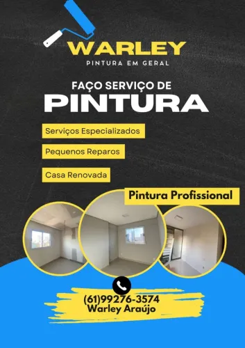 Pintor Profissional 14 Anos de Experiência 