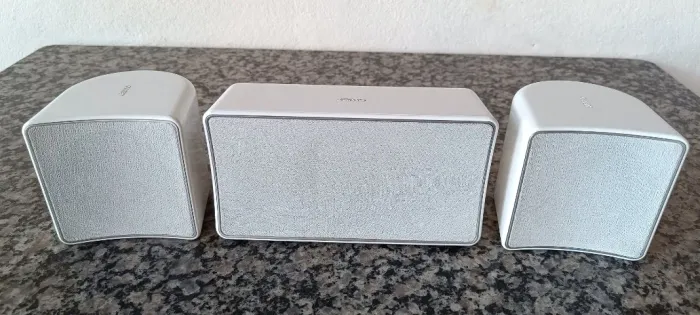 3 Caixas De Som Jamo A102 A10c Ótimo Estado Funcionando