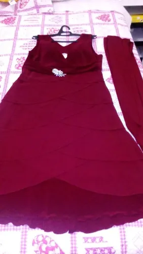 Vestido Vermelho Elegante
