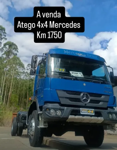 Mercedes Atego 4x4 Km 1.800 / 2018