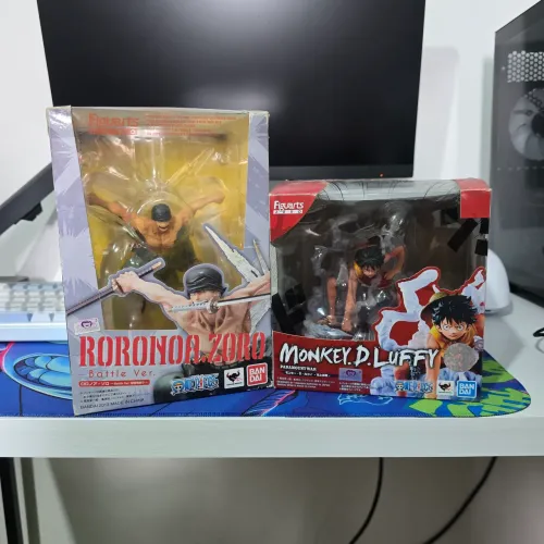 Luffy e zoro figuarts zero