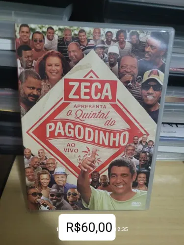 DVD Zeca Pagodinho - O Quintal do Pagodinho Ao Vivo