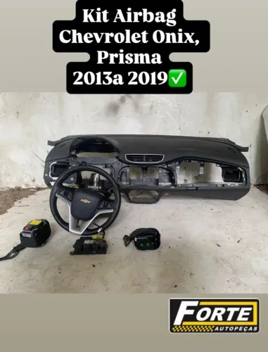 kit airbag chevrolet onix prisma 2013 2019