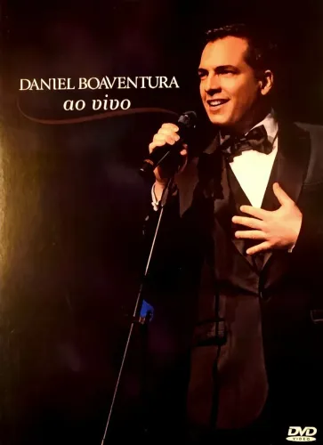 DVD Daniel Boaventura ao vivo - 27 sucessos internacionais na voz desse show man Raridade