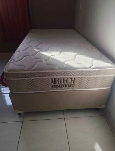 Cama box solteiro Ortobom 25cm