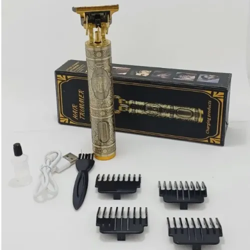 Máquina de Corte e Barba Profissional T9 Recarregável