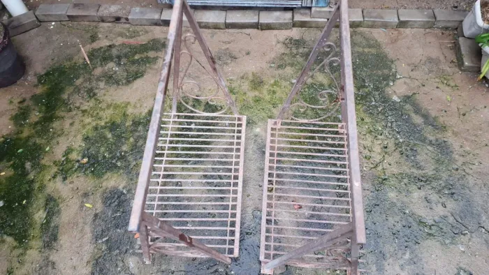 Bancada de mesa de ferro
