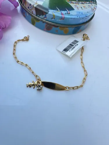 Pulseira Bebê menina nova 